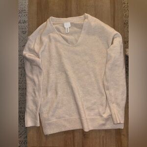 H&M cream oversized sweater